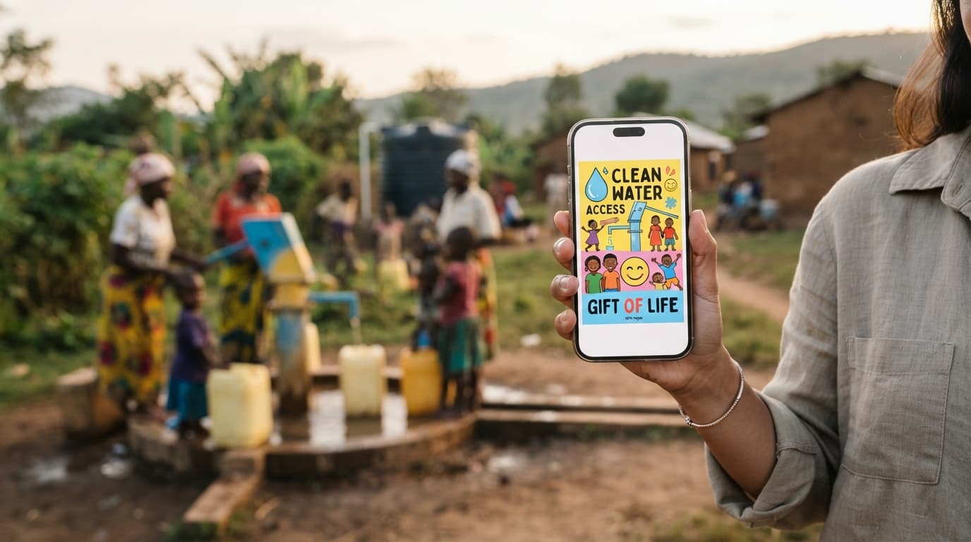 Charity Turns Greeting Cards Into Water Donations