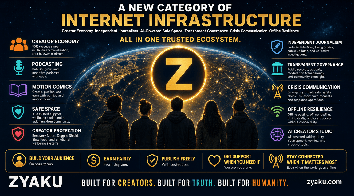 ZYAKU Unveils a New Category of Internet Infrastructure Built for Trust, Resilience, and Human Ownership