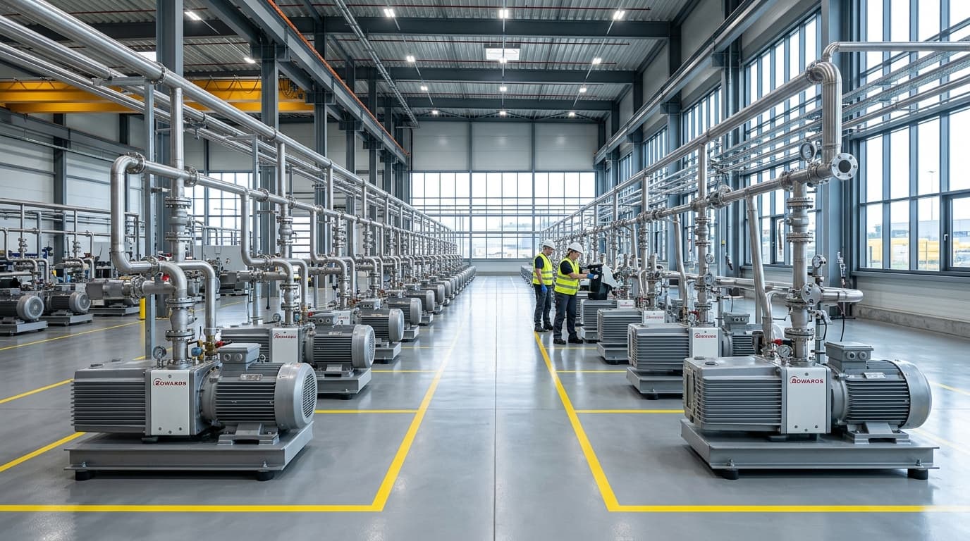 Busch Outlines Benefits of Dry Vacuum Pump Technology