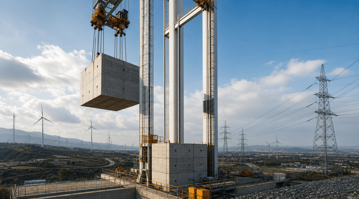 Global Gravity Storage Market Set for Explosive Growth
