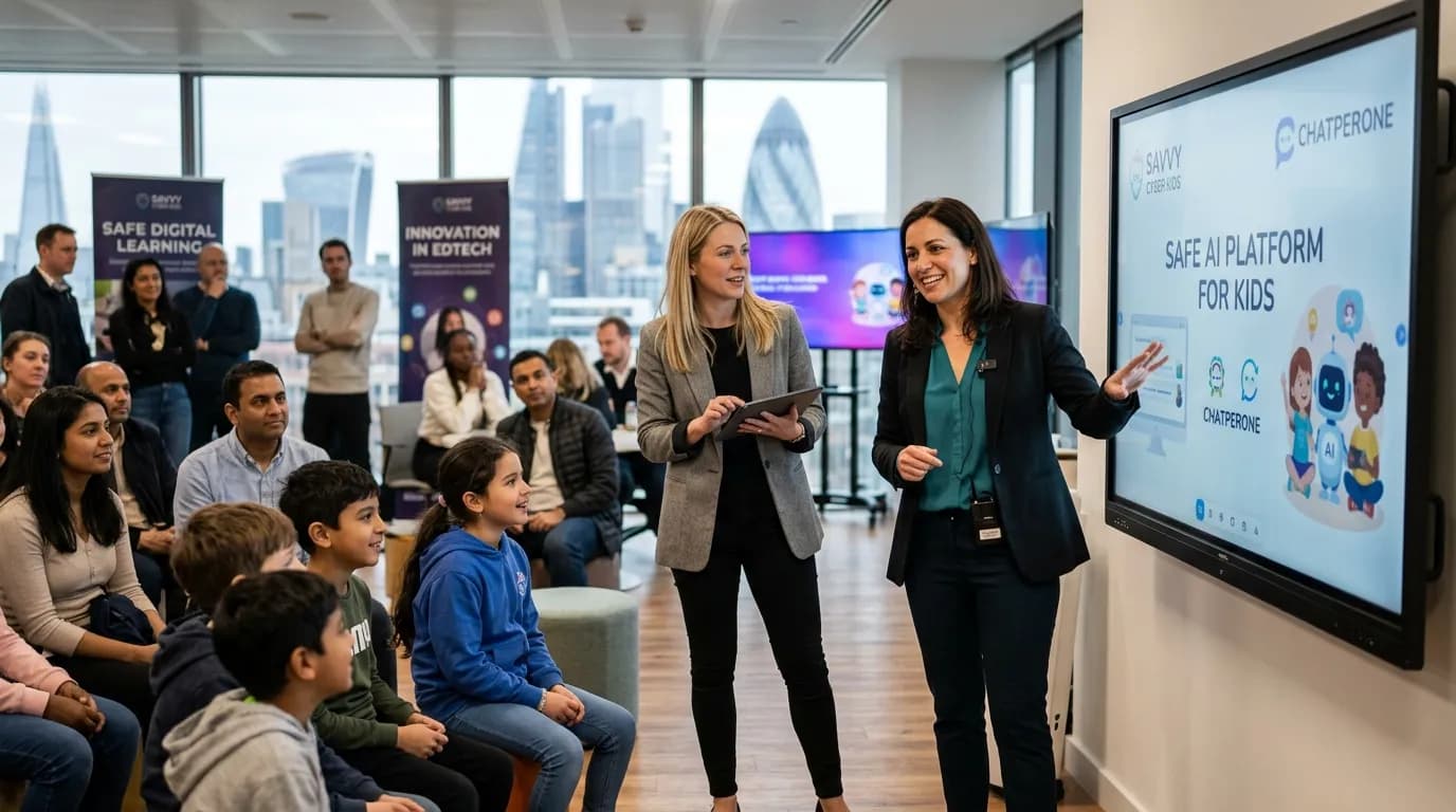 Savvy Cyber Kids and Chatperone Launch Safe AI Platform