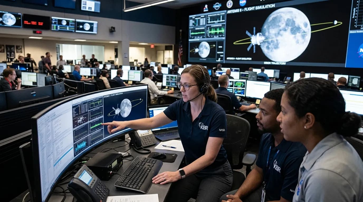 KBR Delivers Technical Support for NASA Artemis II Mission