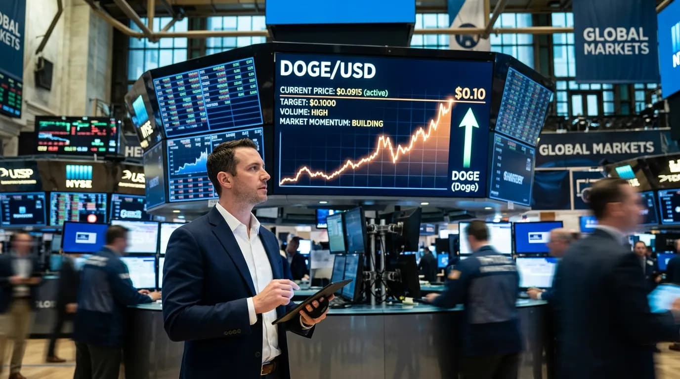Dogecoin targets $0.10 as market momentum builds