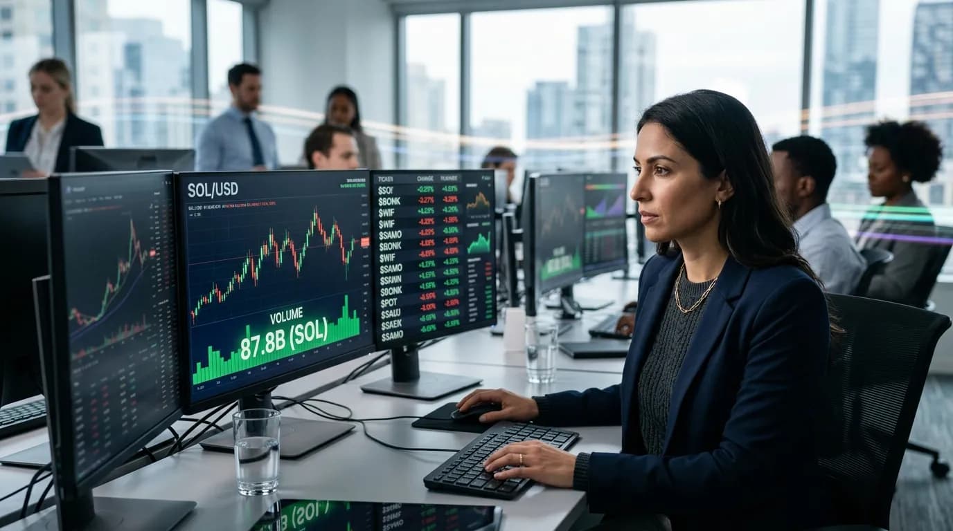 Solana Meme Volume Hits $87.8B as New Crypto Launches