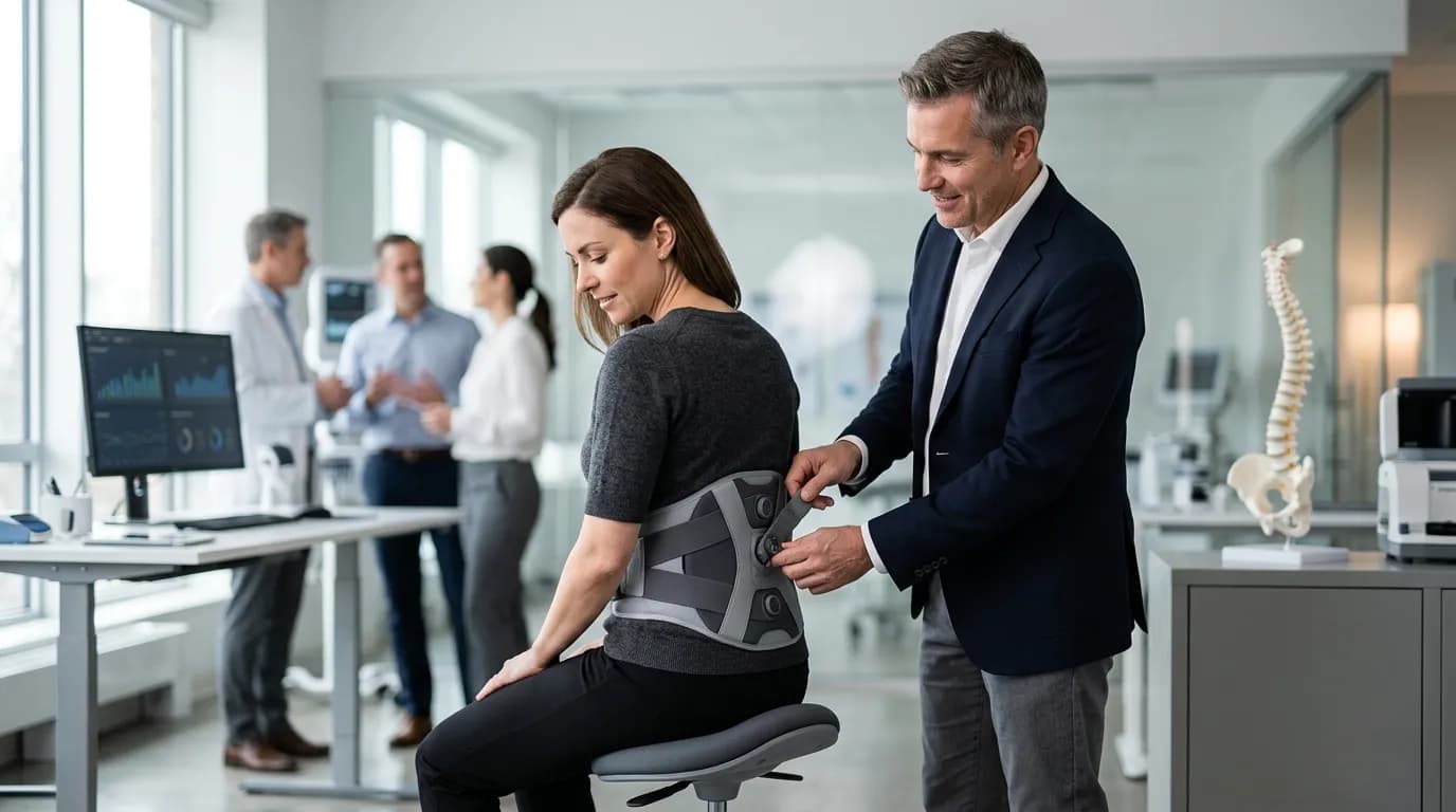 Dr. Brace Debuts Customizable Back Support Technology