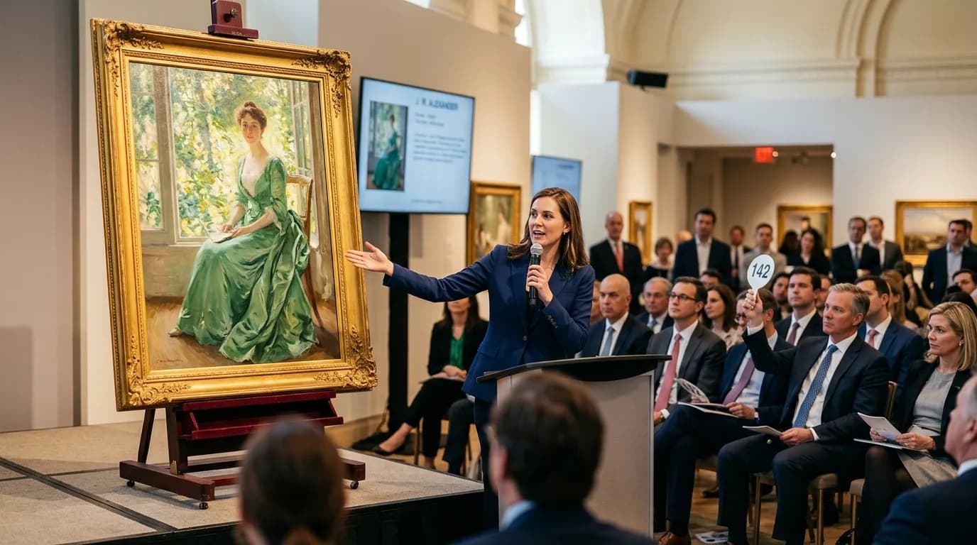 Shannon’s to Auction Rare John White Alexander Masterpiece