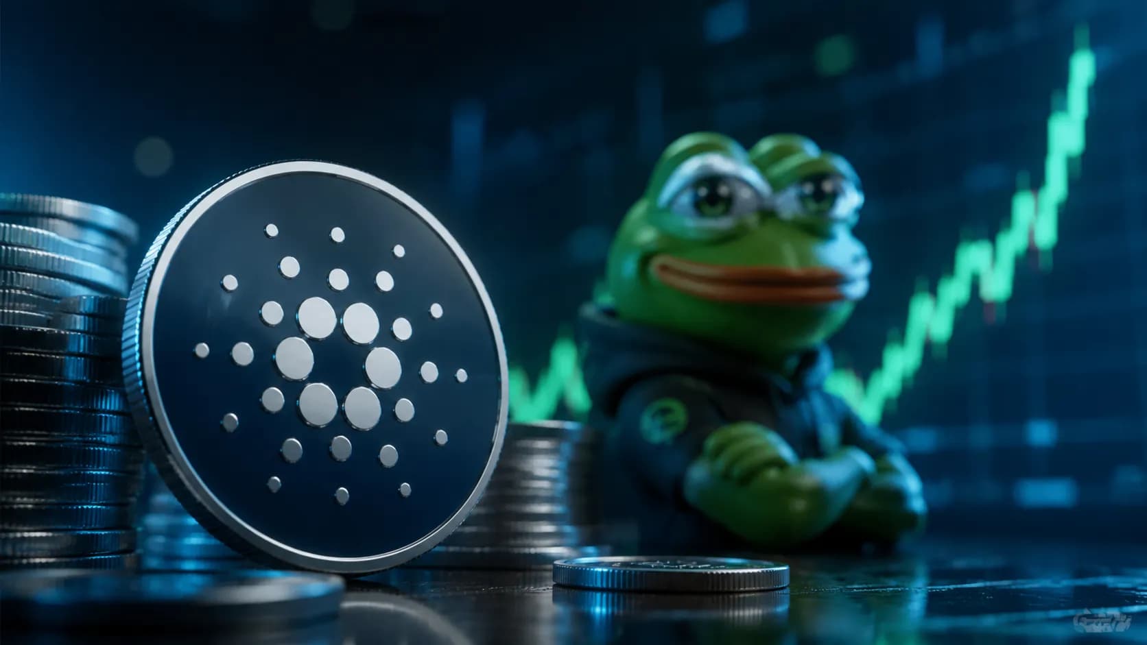 Cardano Rallies 11% in May Amid AlphaPepe Presale Boost