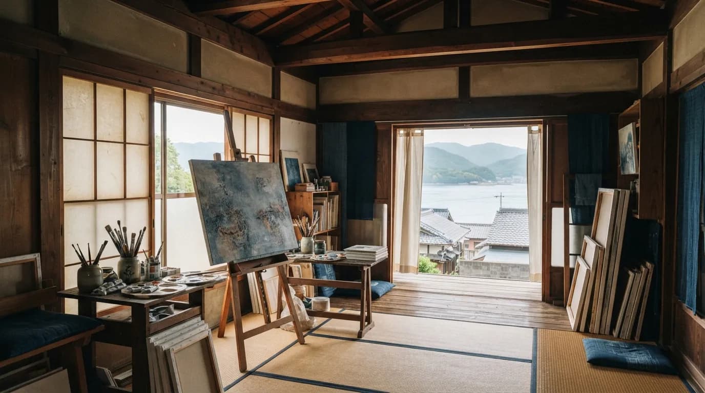 Salt Road Studio Launches Art Residency in Akō