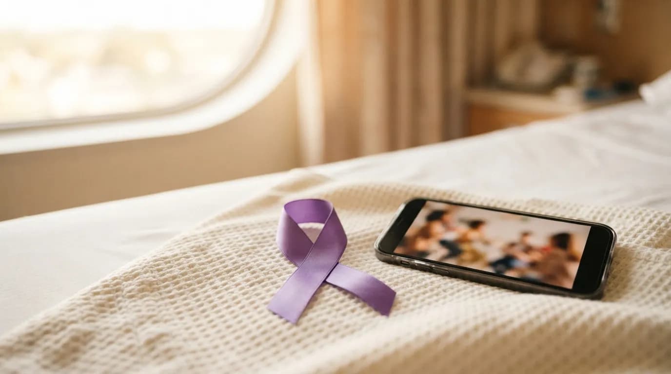 Victoria Cuore Goes Live From Pre-Op to Open Domestic Violence Awareness Month