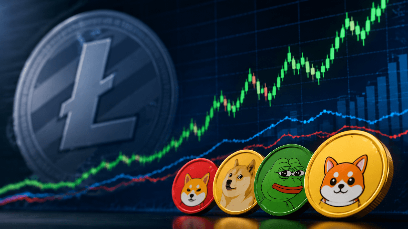 Litecoin Stalls Below $45 Amid ETF Hopes as Meme Coins Surge