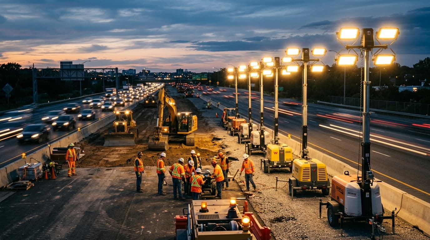 Mobile Light Tower Market Forecast to Reach $5.8 Billion