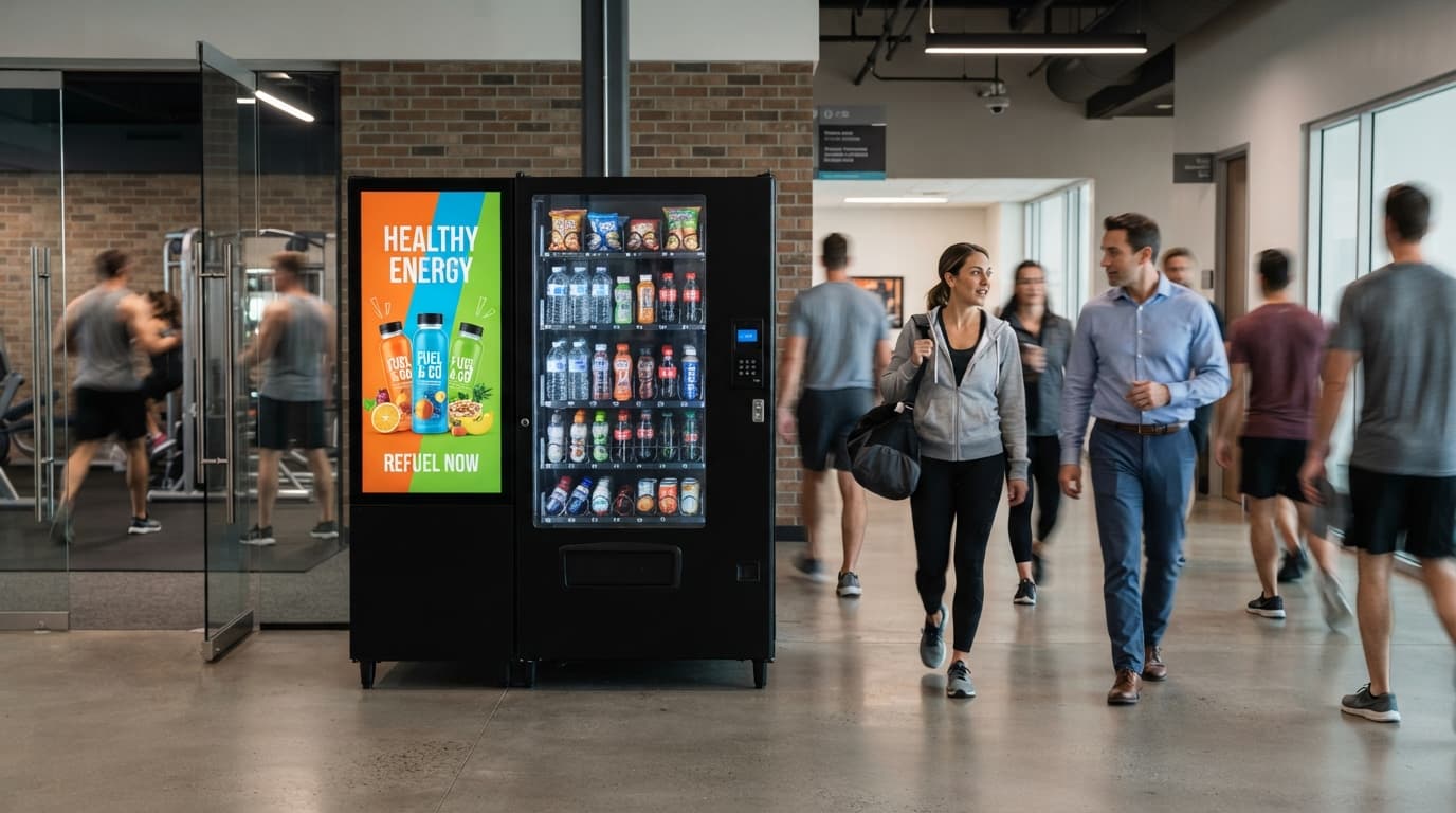 Vending Machines Get a Second Revenue Stream