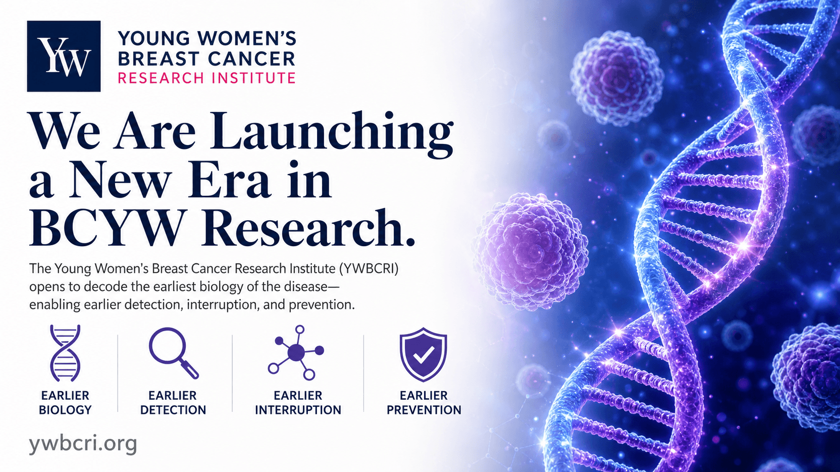 New Research Institute Launched to Advance Early Biology of Breast Cancer in Young Women